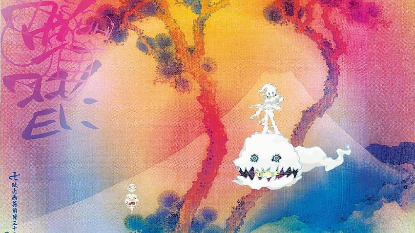 Kanye West and Kid Cudi have unveiled album artwork designed, Takashi Murakami HD wallpaper