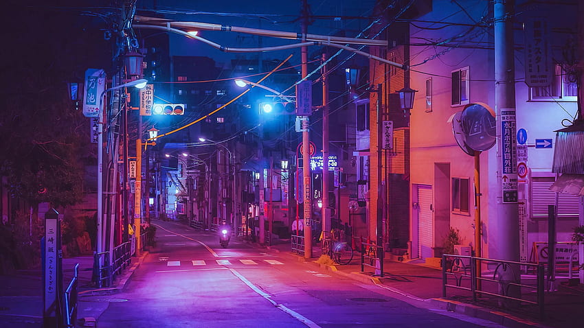 Una calle en Japón en resolución, 2560x1440 Japón fondo de pantalla
