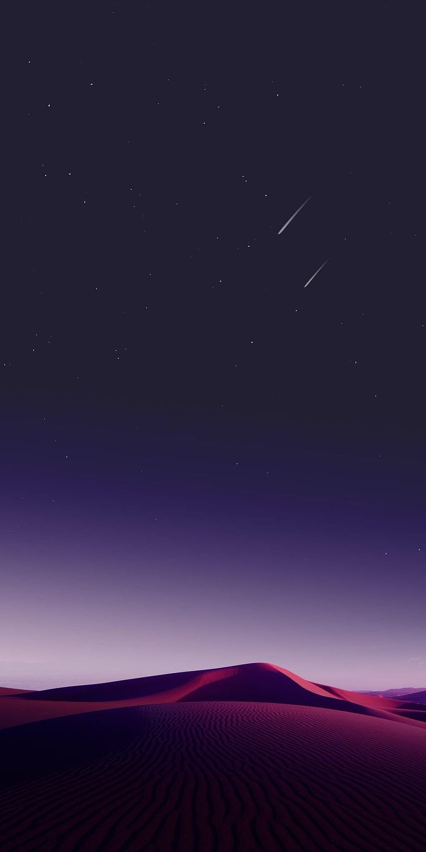 Nacht, Sterne, Himmel, Lila, Berg, sauber, Galaxie, Farbe, abstrakt, digitale Kunst, S8, im Jahr 2020. Galaxy iPhone, Galaxy S8, S8 HD-Handy-Hintergrundbild