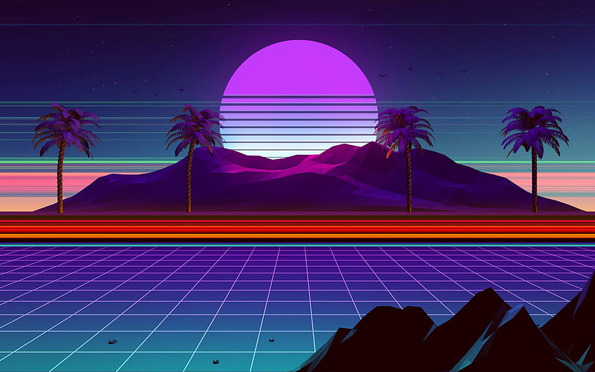 Synthwave And Retrowave Resolution , Artist , , and Background, 2560X1600 HD wallpaper