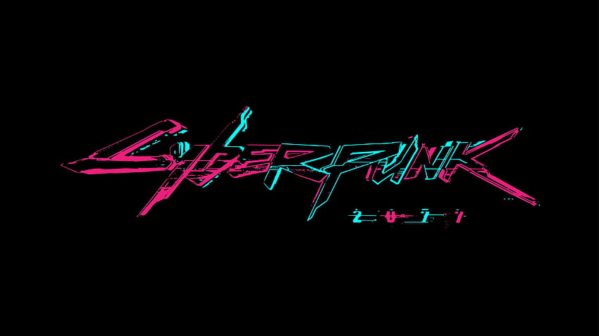 Cyberpunk 2077 Logosu 68937 piksel, Cyberpunk 2020 HD duvar kağıdı