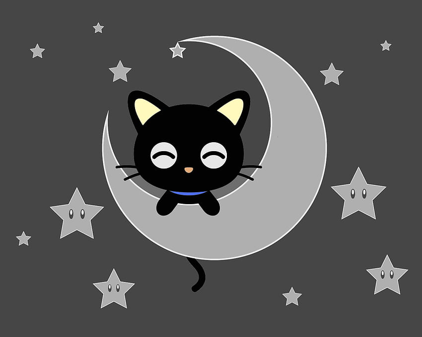 Chococat Desktop Wallpaper - Cute Sanrio Black Cat HD Background by  robokoboto