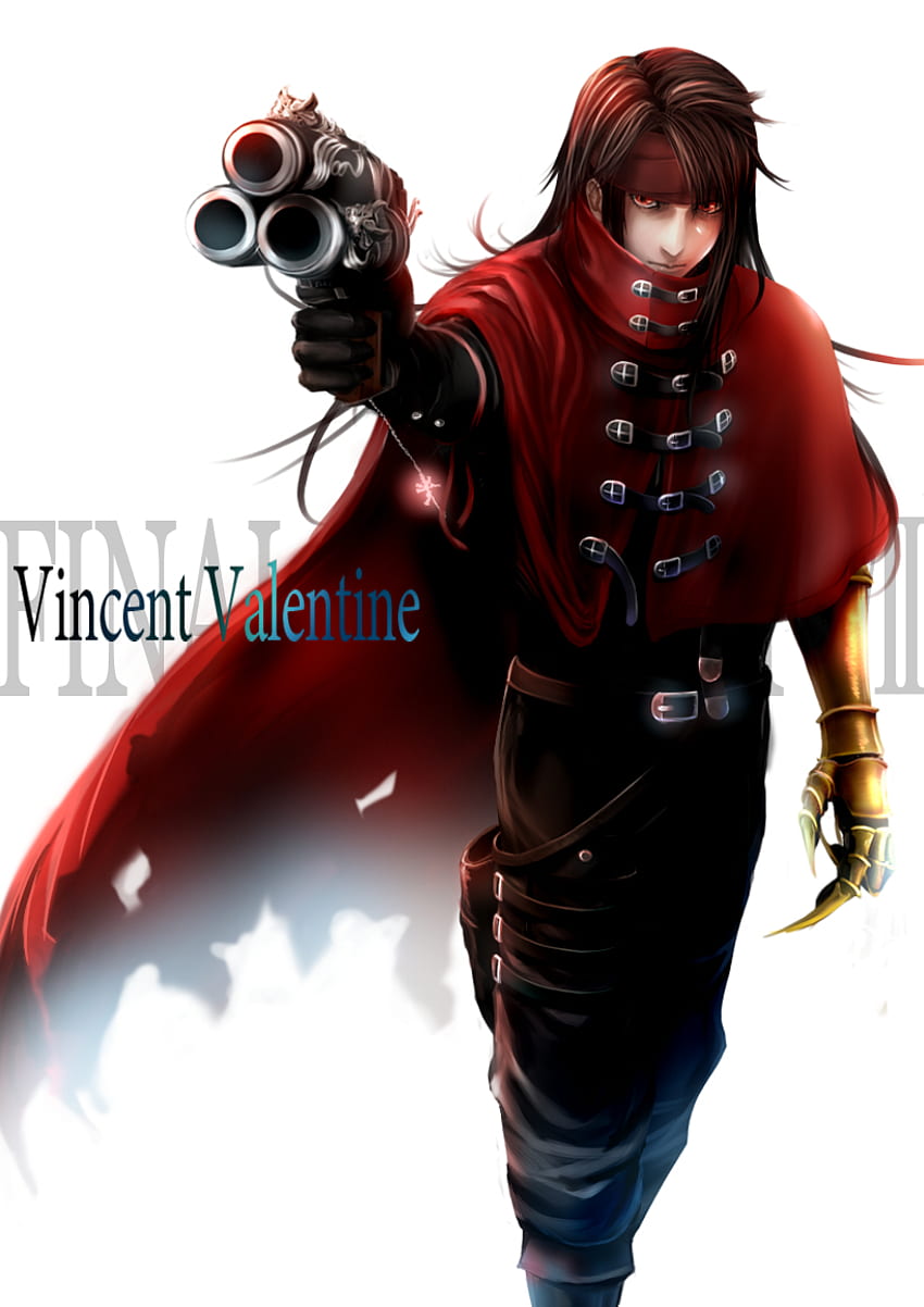 Final Fantasy-Vincent Valentine HD-Handy-Hintergrundbild