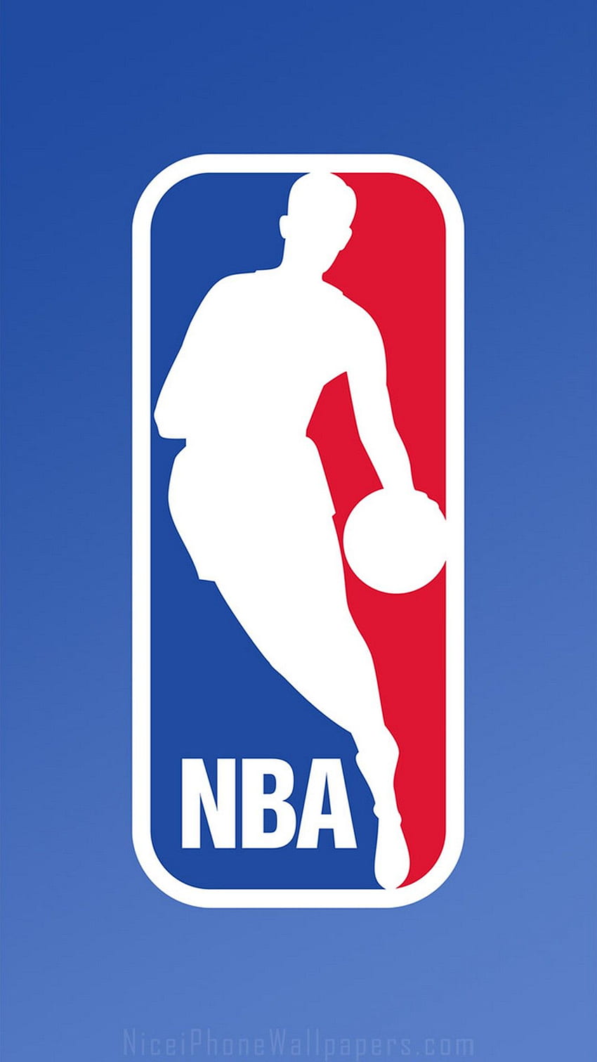 NBA Mobile. Koszykówka 2019, logo NBA Tapeta na telefon HD