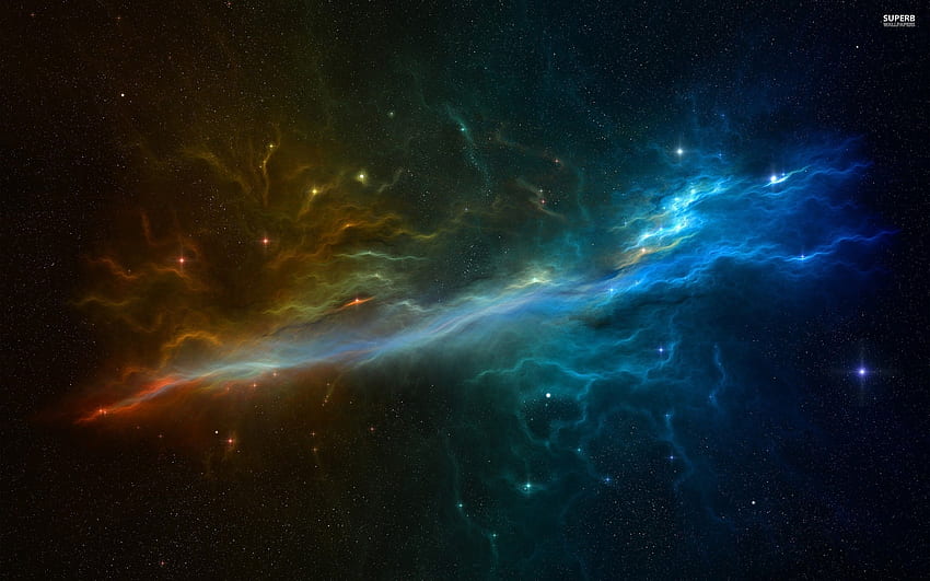 星雲、宇宙エネルギー 高画質の壁紙