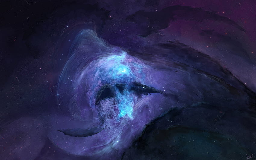 Sky, Universe, Stars, Dark, Nebula, Galaxy HD wallpaper