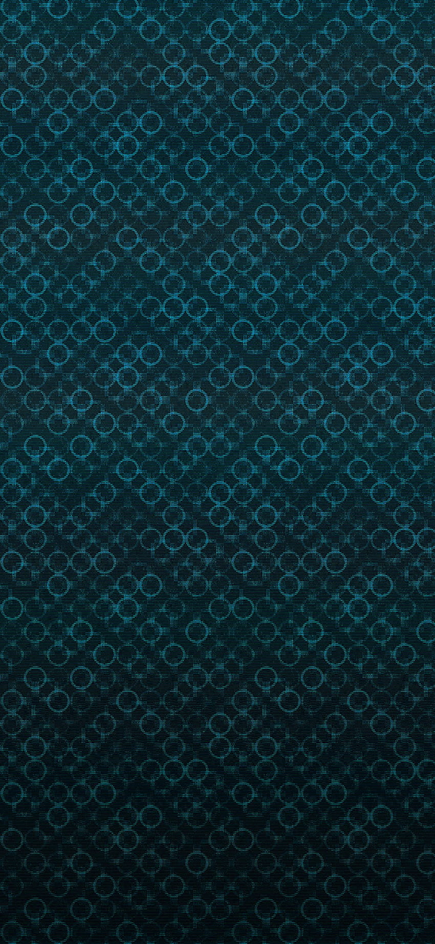 Strange dark blue pattern iPhone X, Black Turquoise HD phone wallpaper