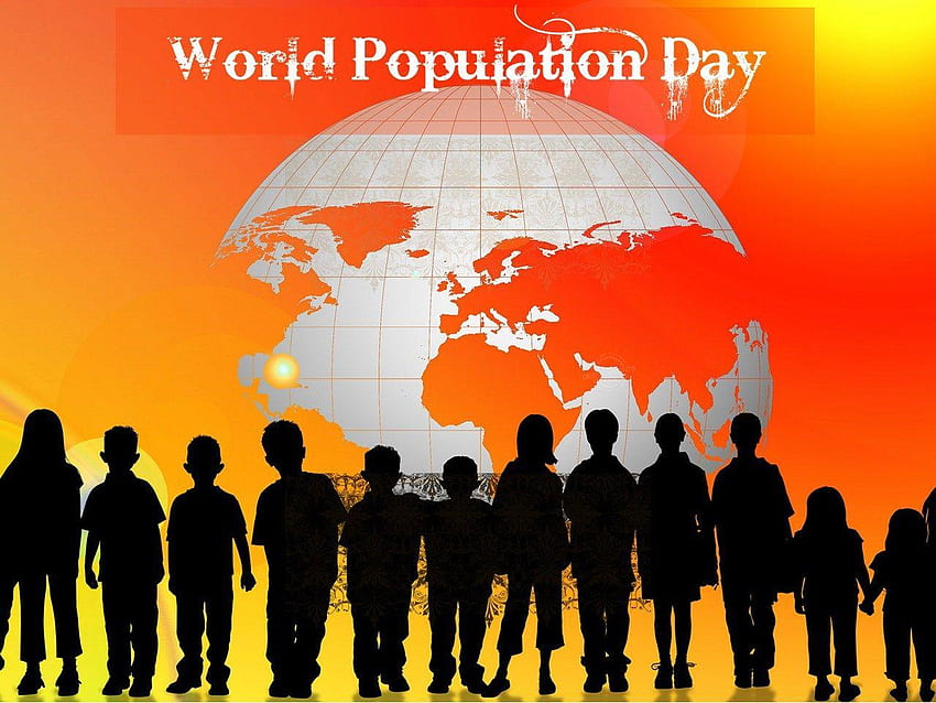 Weltbevölkerung HD-Hintergrundbild