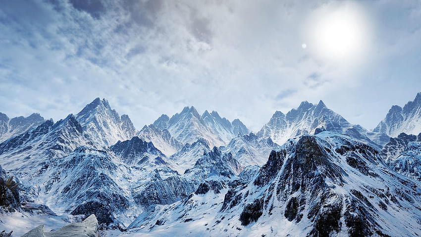 Gunung Es (dalam Koleksi) Wallpaper HD