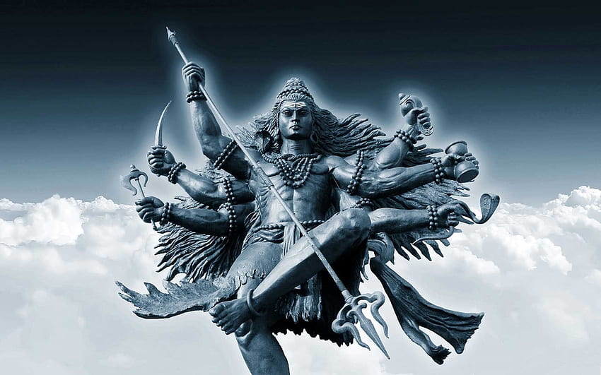 God Lord Shiva Tandav Statue Most HD wallpaper