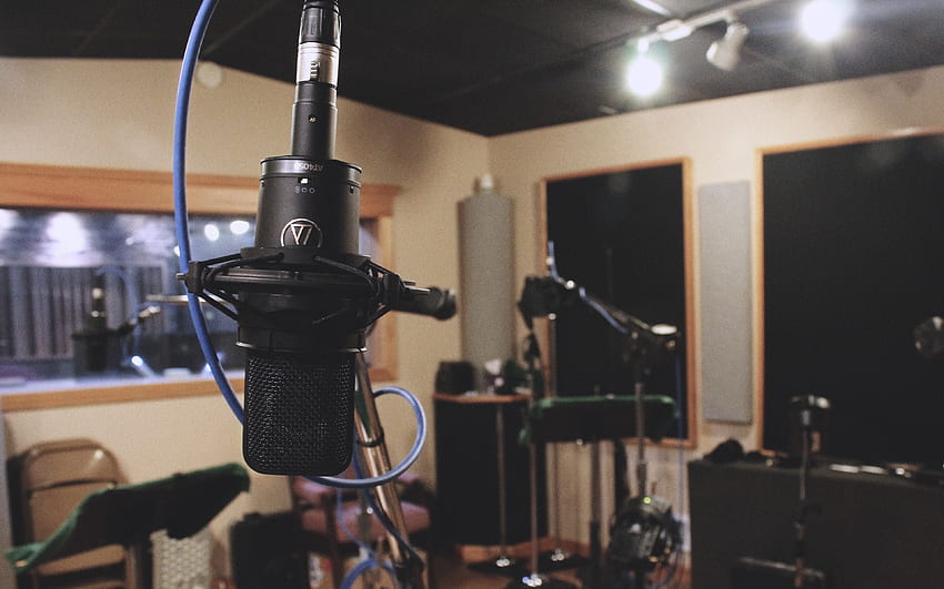 Microphone, Studio, Equipment - Ultra Recording Studio - HD wallpaper