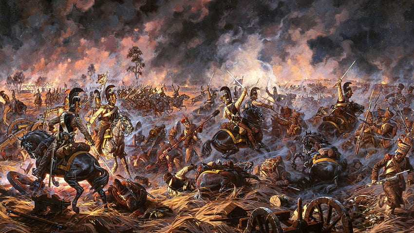war, battles, artwork, Napoleonic Wars HD wallpaper
