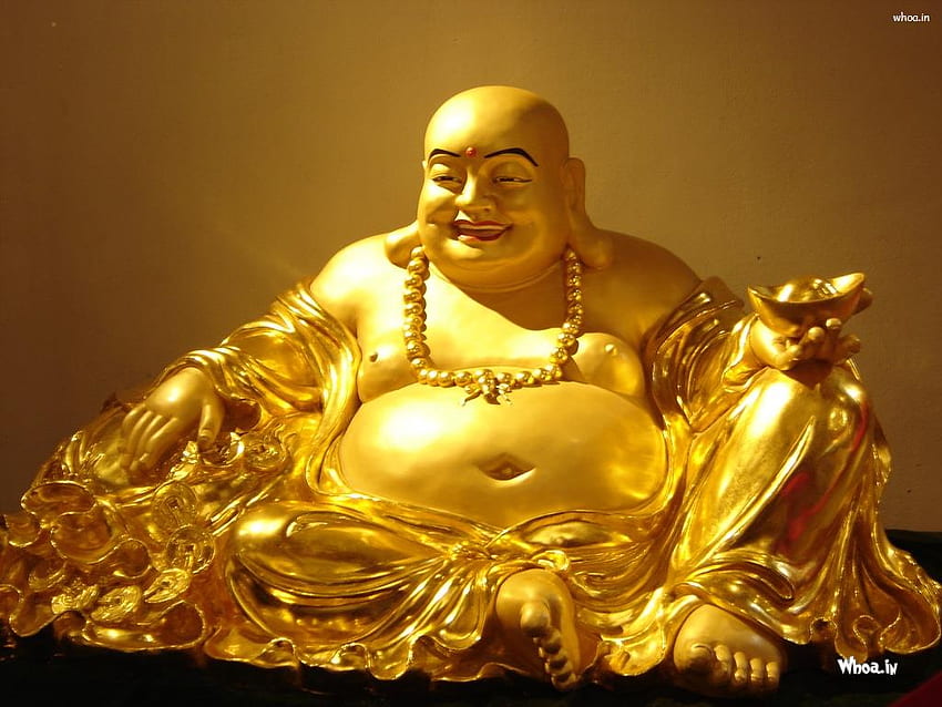 Lachender Buddha für Handys HD-Hintergrundbild
