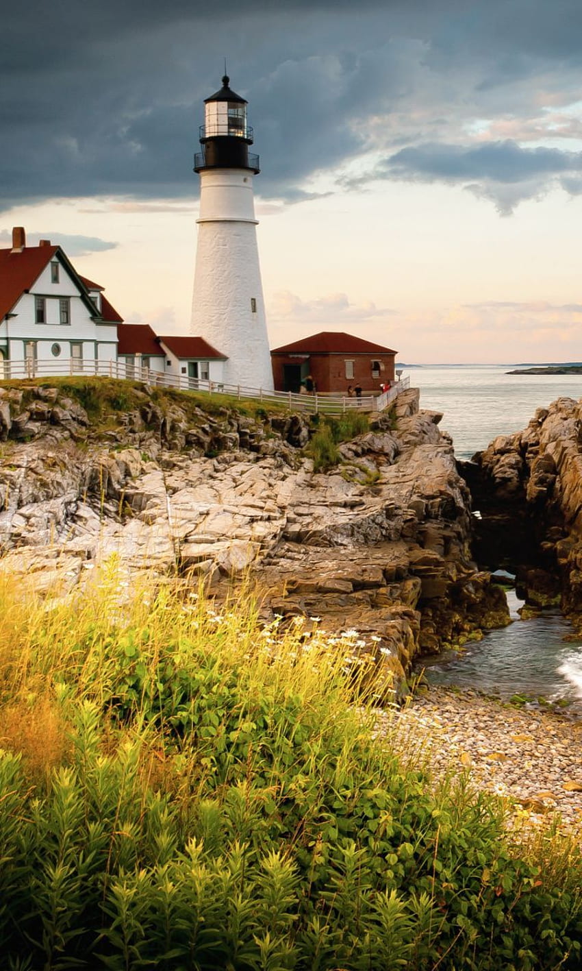Cape Elizabeth, Maine Mobile for . Maine lighthouses, Beautiful lighthouse, Lighthouse, Maine iPhone HD phone wallpaper