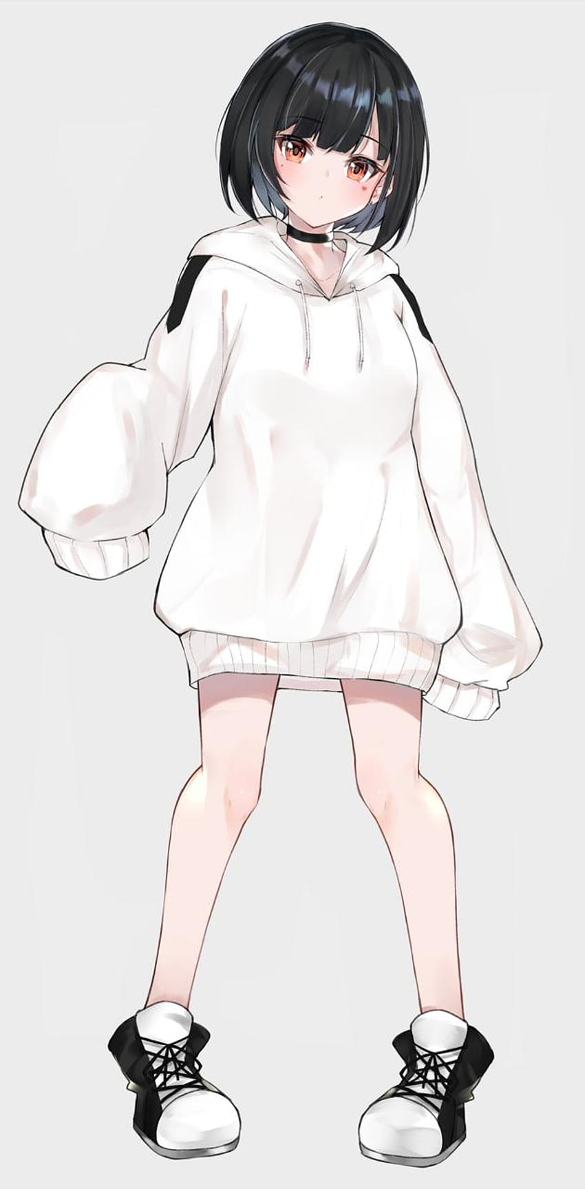 Kakashi Black Hoodie. Custom anime apparel by reskdstroy