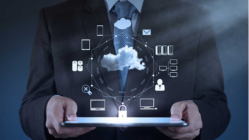 Les cinq principaux avantages de l'en-tête du cloud computing - SR Cloud Solutions, Cloud Technology Fond d'écran HD