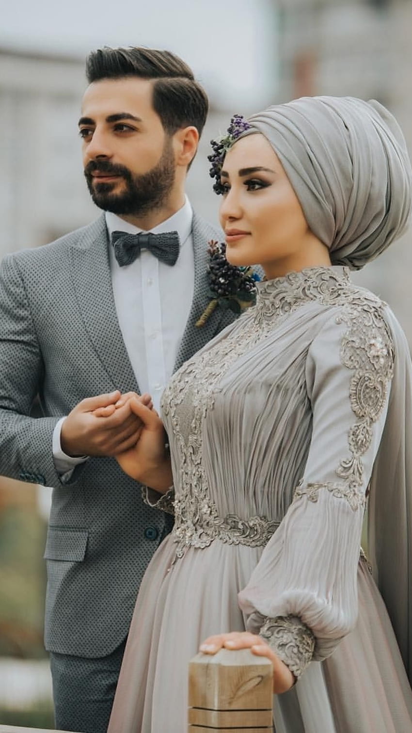 Muslim Couple, Love, Background HD phone wallpaper