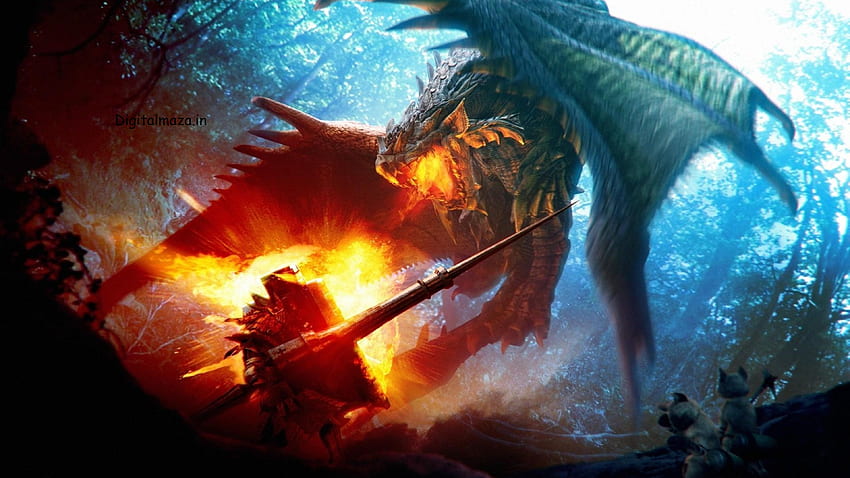 26 Amazing Ultra Dragon Fantasy Computer - High Resolution Monster Hunter - - , Amazing U HD wallpaper
