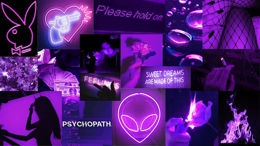 Neon purple aesthetic. Purple aesthetic background, Cool neon, Purple ...