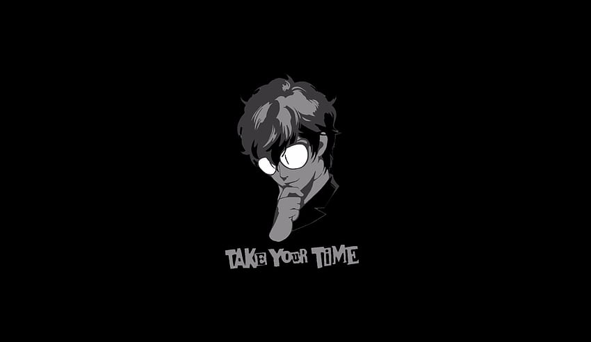 Tómate tu tiempo (): Persona5, las cosas buenas toman tiempo fondo de pantalla