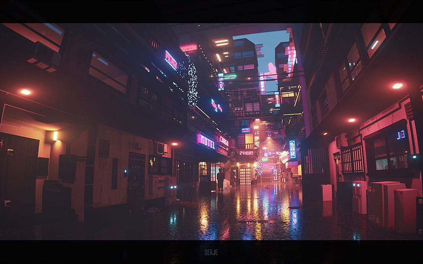 Nivalis Features a Stunning Voxel Cyberpunk City Simulator - GamerBraves