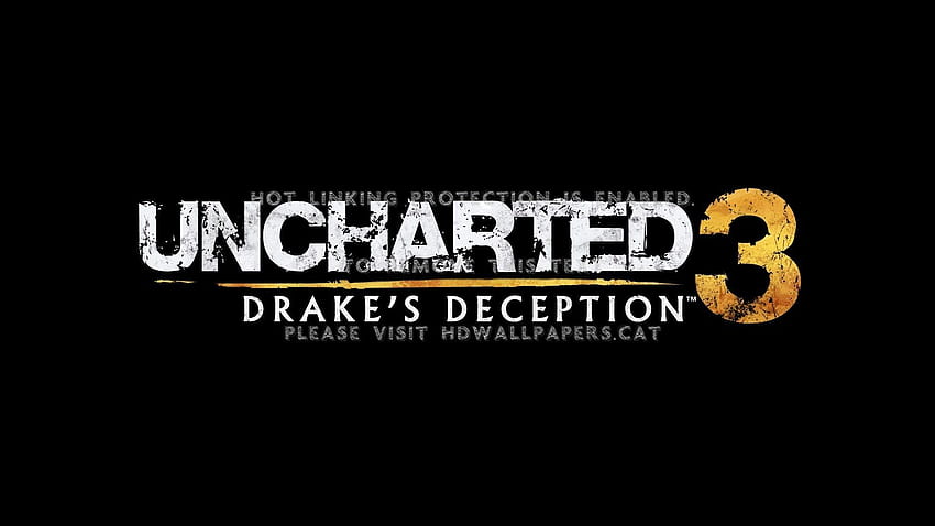 uncharted 3: drake's deception ps3 sony game, Drake Logo HD wallpaper