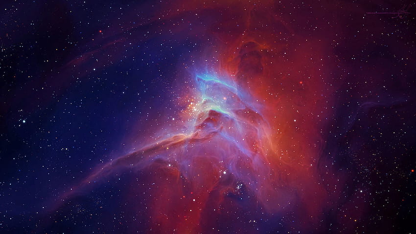 Universe, Stars, Nebula, Glow HD wallpaper
