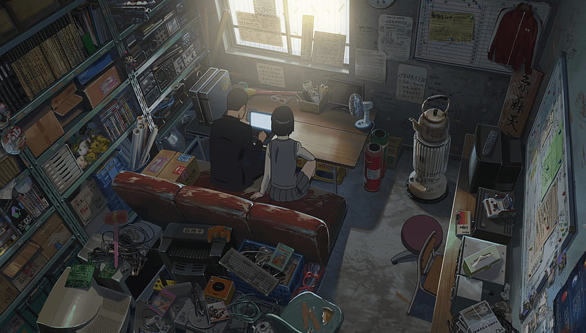 Aesthetic Anime Bedroom, Lo-fi Room HD wallpaper