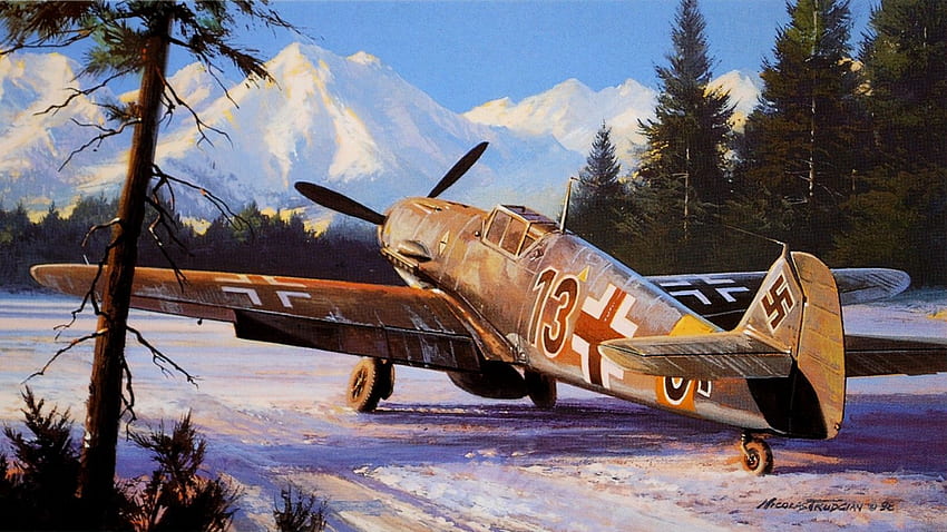 ME 109, Messerschmitt Bf 109 HD wallpaper