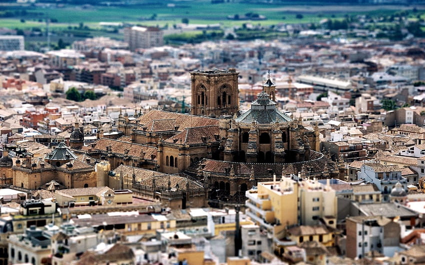 Kota, Bangunan, Desain, Spanyol, Tata Letak, Granada Wallpaper HD