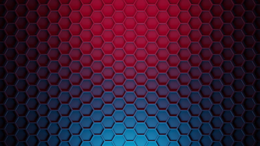 Abstrakt, Hexagon, Gradientenstruktur, Muster HD-Hintergrundbild