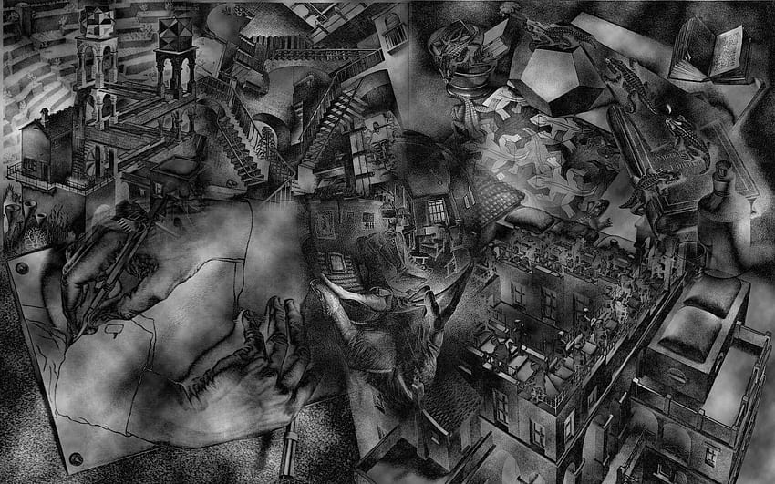 Mc Escher Wallpaper HD