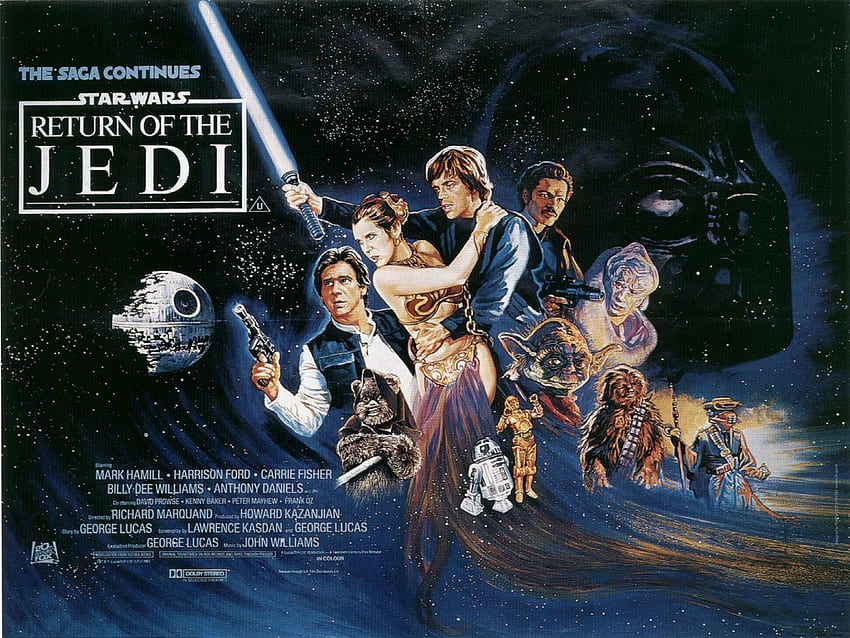 Return of the Jedi . Jedi , Star Wars Jedi and Female Jedi, Star Wars Movie Poster HD wallpaper