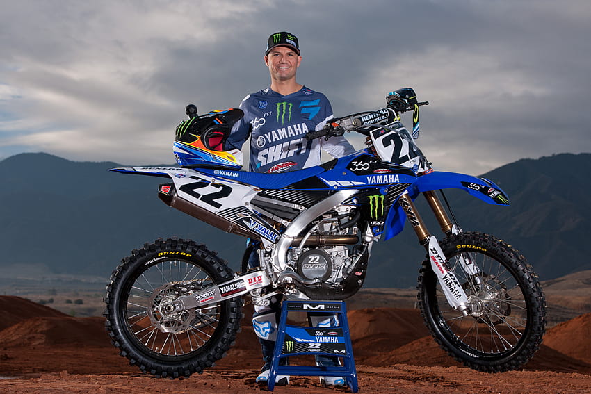 Yamaha U.S. Re Introduces Factory Supercross Team With Chad Reed Proudly Racing A YZ450F HD wallpaper