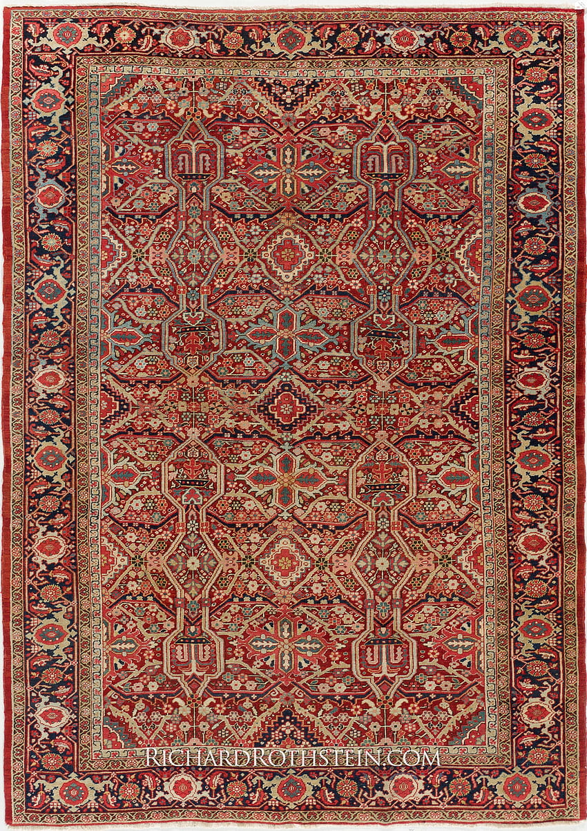 Ориенталски килим от плочки, персийски килим HD тапет за телефон