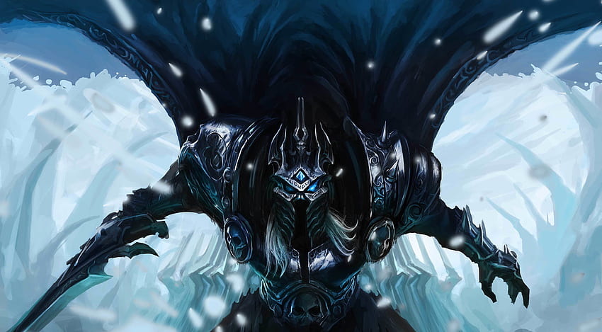 Bez twarzy, World of Warcraft, gra wideo, mroczny wojownik Tapeta HD