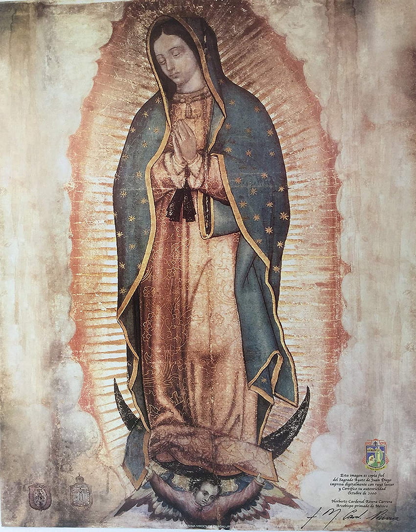 Colors Of Mexico Virgen De Guadalupe - Our Lady Of Guadalupe HD phone wallpaper