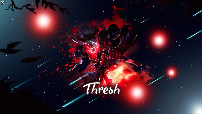 Blood Moon Thresh HD wallpaper