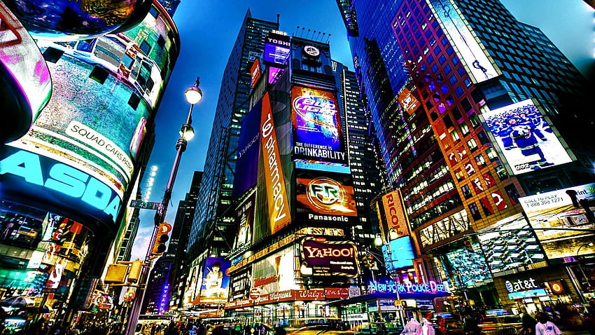 Time Square - New York Şehri Arka Planı .teahub.io, Times Meydanı HD duvar kağıdı