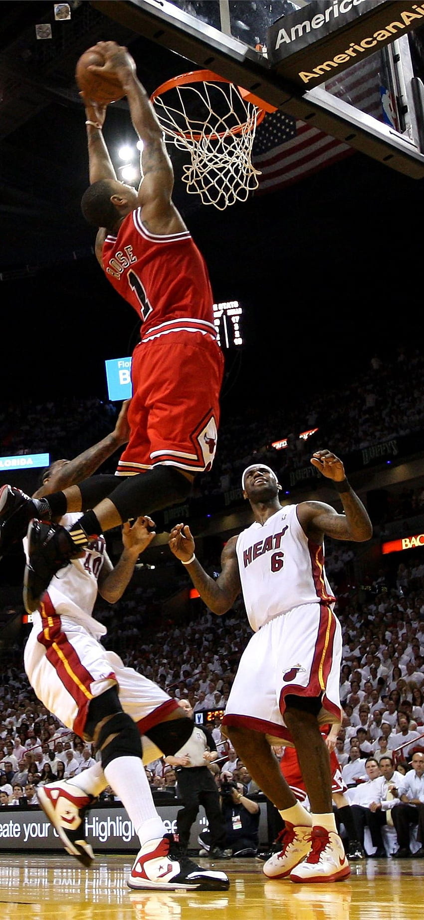 D Rose, NBA HD-Handy-Hintergrundbild