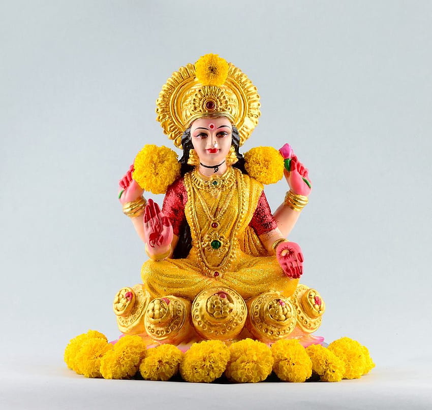 Най-добрият Mata Laxmi (Lakshmi) за компютри и мобилни телефони, Laxmi God HD тапет