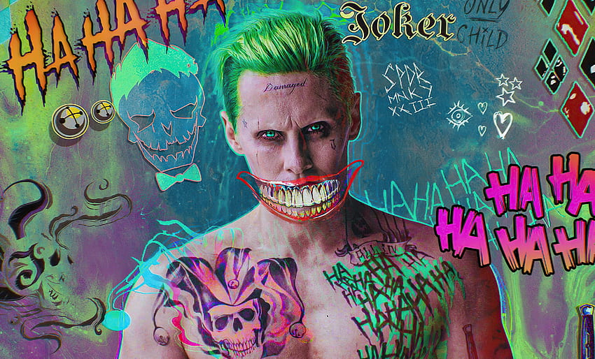 Jared Leto, Joker, fanart Wallpaper HD