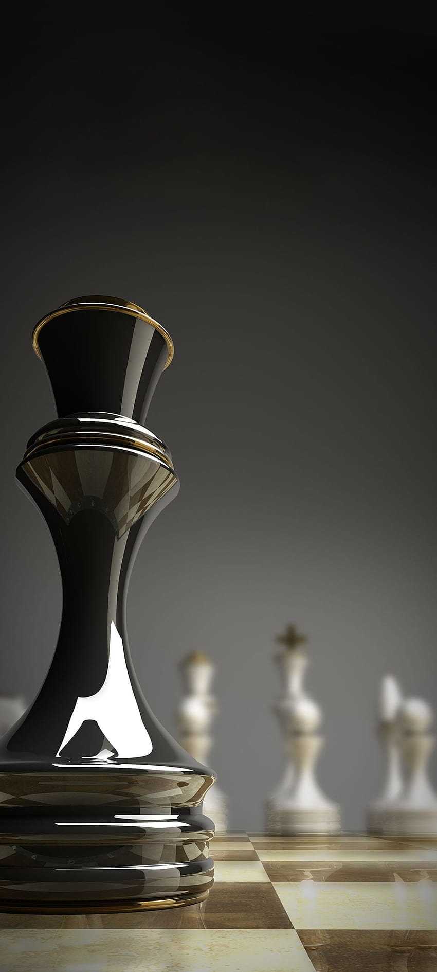 Luminous Futuristic Chess - Full Bundle - High Poly 3D model | CGTrader