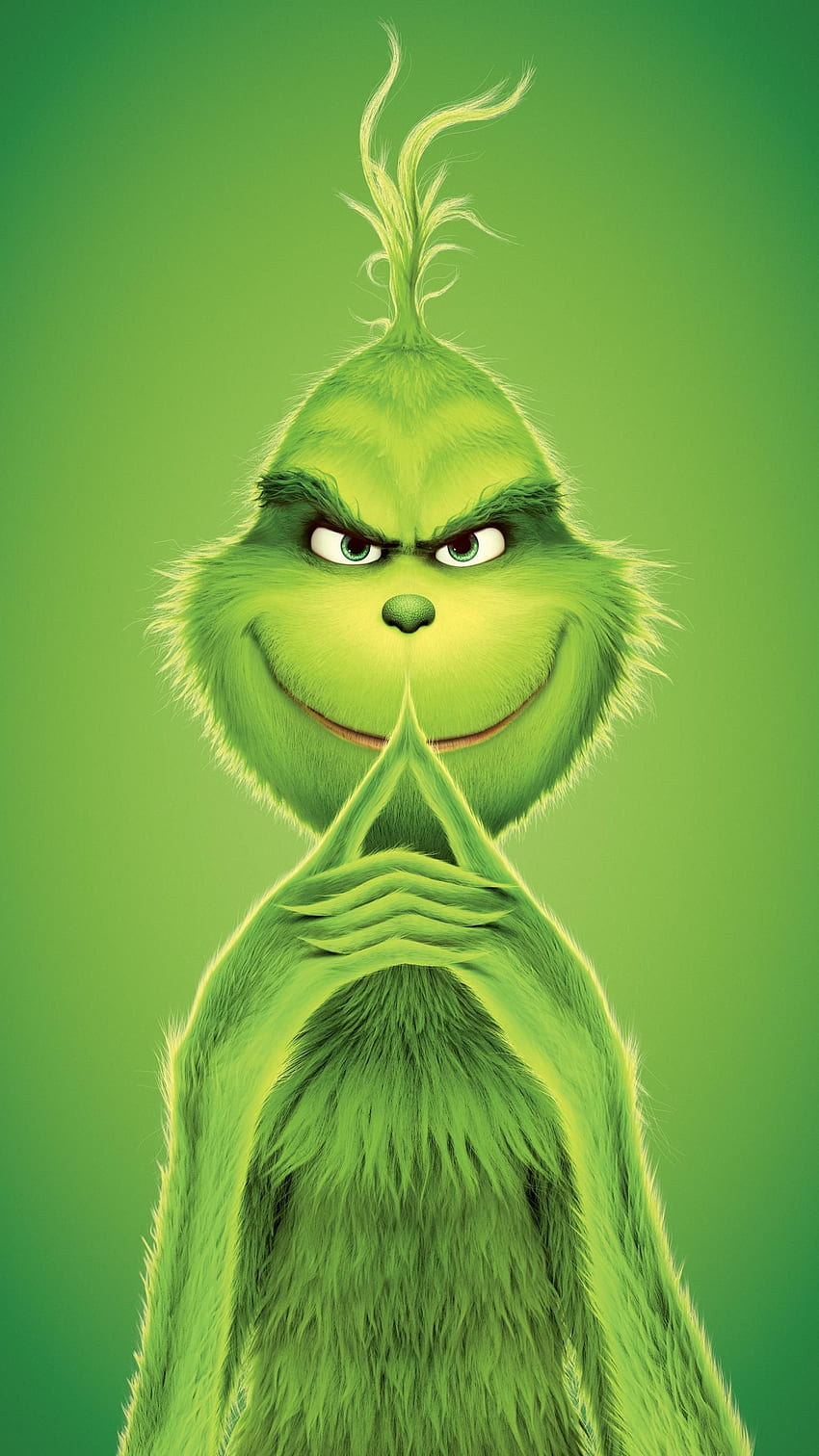 The Grinch (2018) Phone in 2019. ., The Grinch Cartoon HD phone wallpaper