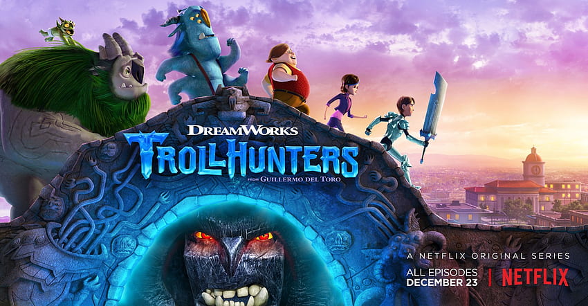 Преглед на Trollhunters: Tales of Arcadia HD тапет