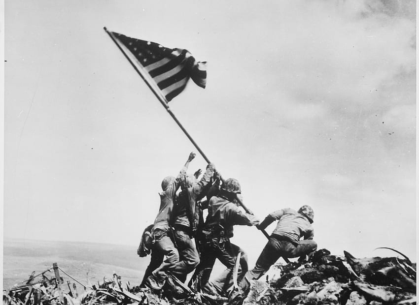 Iwo Jima i Okinawa: Śmierć na progu Japonii. Narodowe Muzeum II Wojny Światowej, Bitwa o Iwo Jimę Tapeta HD