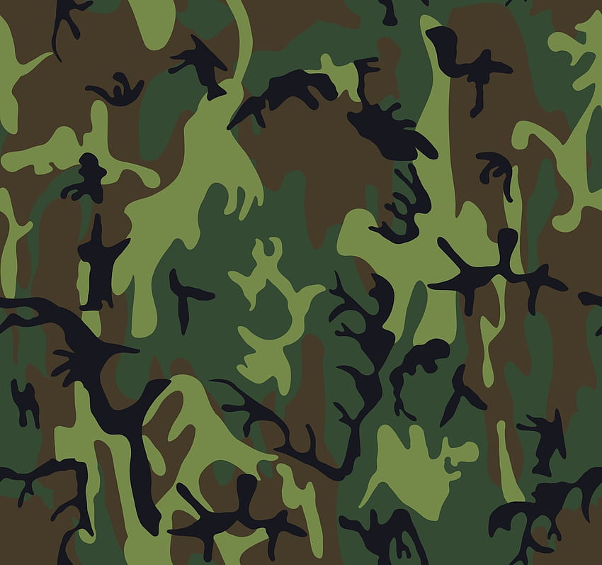Woodland Camo, Camouflage HD wallpaper