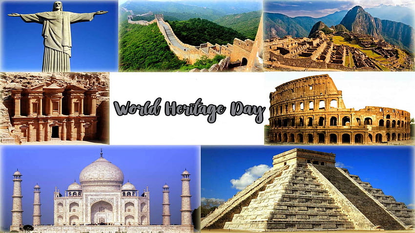 Dünya Mirası Günü Yedi Yedi Harikası, Dünyanın Yedi Harikası HD duvar kağıdı