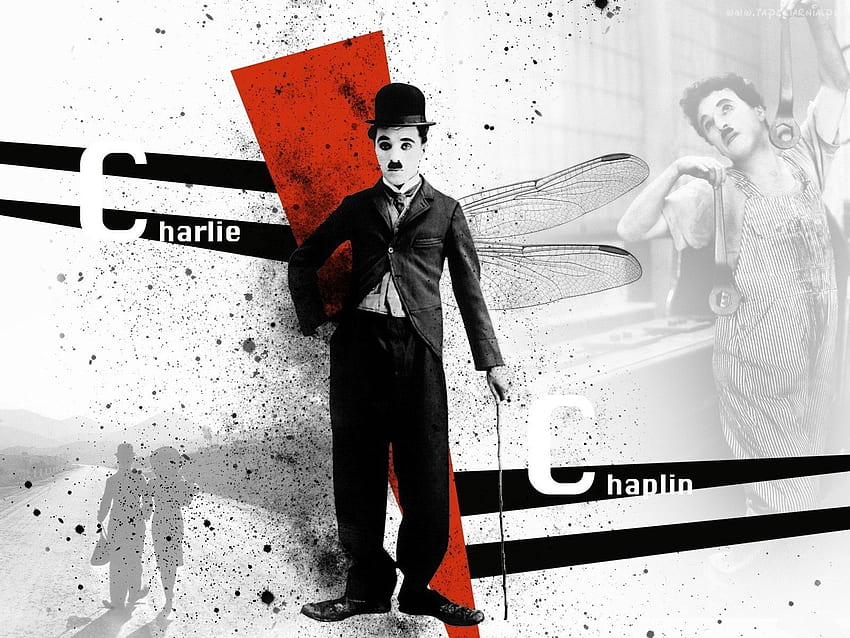 Charles Chaplin, Charlie Chaplin HD wallpaper