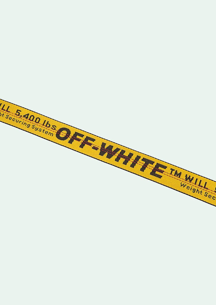En US Women Products Owrb009r182230196010. Beast , Off White Belt, Supreme, Off White Yellow HD phone wallpaper